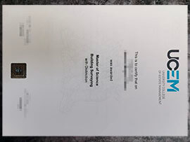 purchase realistic University College of Estate Management degree