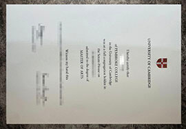 purchase realistic University of Cambridge degree