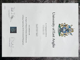 purchase realistic University of East Anglia degree