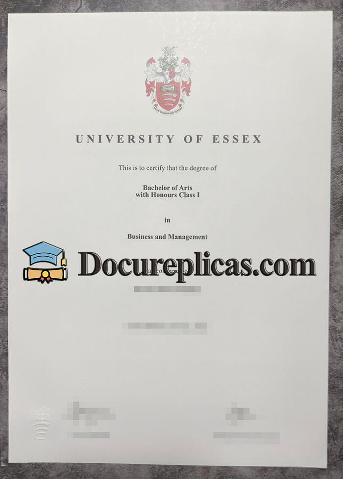 purchase realistic University of Essex diploma