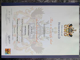 purchase realistic University of Huddersfield degree