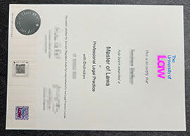 purchase realistic University of Law degree