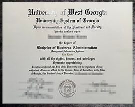 purchase realistic University of West Georgia degree