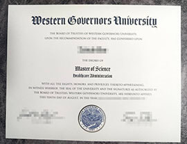 purchase realistic Western Governors University degree